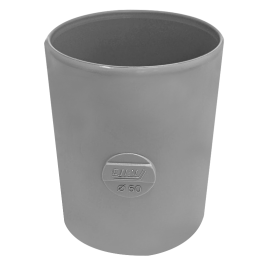 MANCHON PVC A COLLER F/F Ø 50