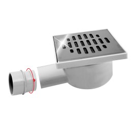 SIPHON DE SOL EN PVC...
